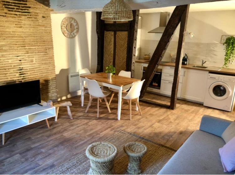 Appartement Au Coeur Du Centre Historique 贝尔热拉克 外观 照片